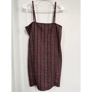 Topshop Plaid Dress